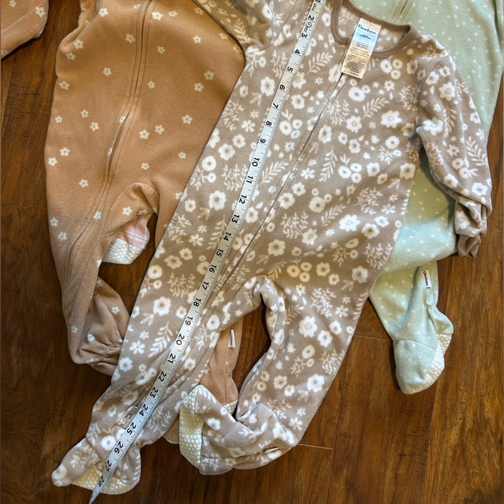 Gerber Baby 18 Months Onesie Set of Four  Earth Tones - Picture 6 of 9
